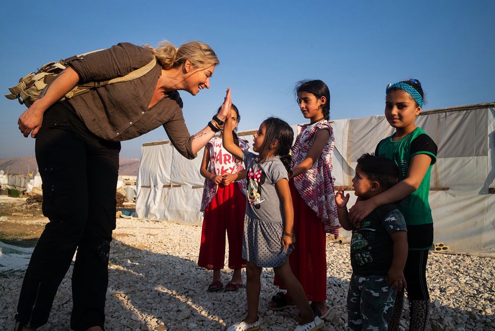 Od kiedy na świecie pojawiła się jej córka, jeszcze bliższe stały się dla niej problemy innych dzieci na całym świecie