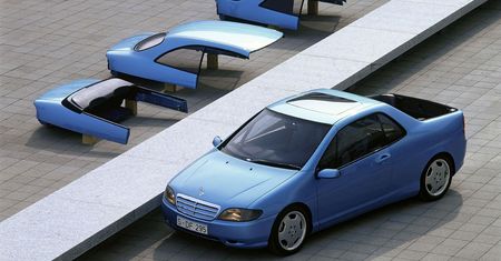 Kombi, pickup i cabrio w jednym aucie - w Mercedesie wymyślono to ponad 20 lat temu