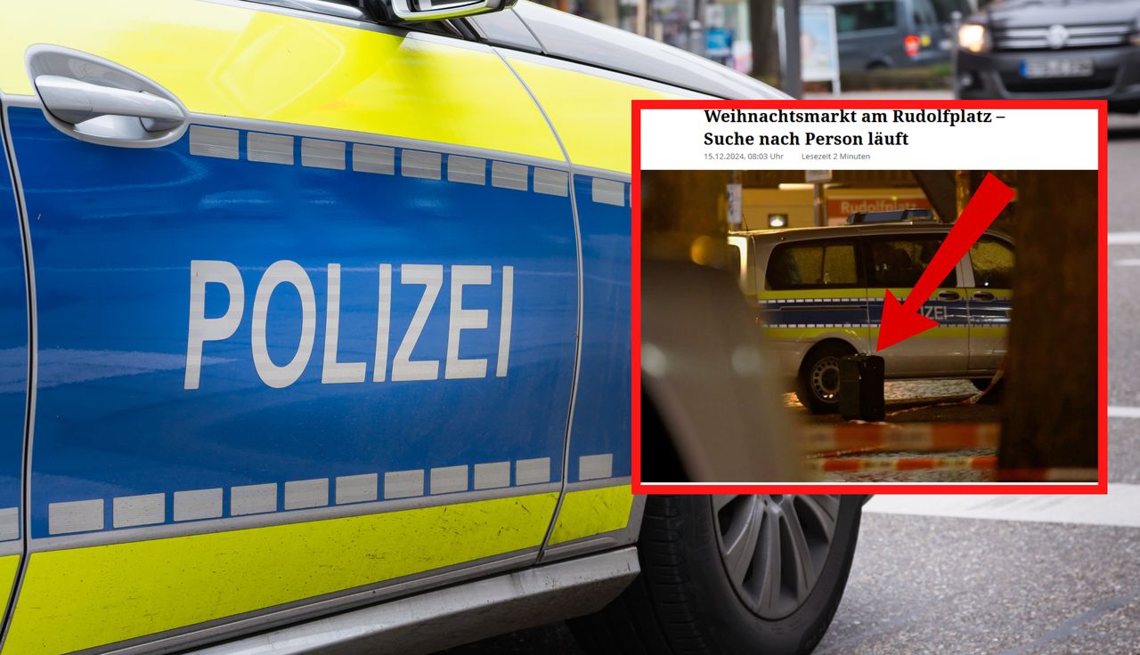 Cologne market scare: Harmless suitcase causes evacuation