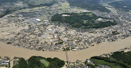 Japonia. Potężna powódź na wyspie Kiusiu zbiera śmiertelne żniwo
