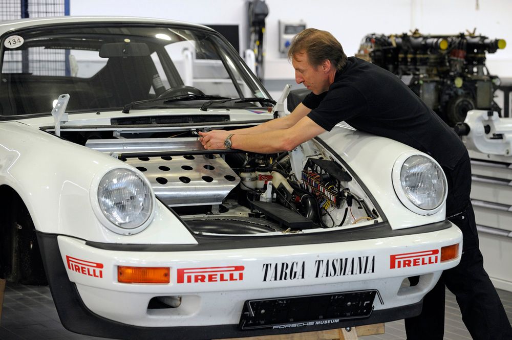 Porsche Ground Zero Museum Workshop