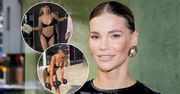 Maja Bohosiewicz wskoczyła w bikini i chwyciła za ciężary. Co za figura! [ZDJĘCIA]