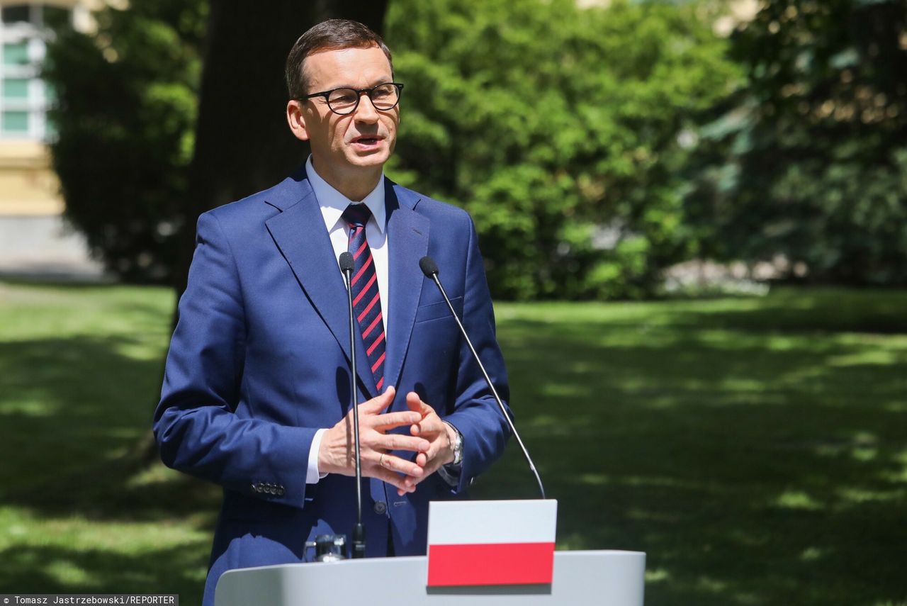 Premier Mateusz Morawiecki komentuje aferę mailową (zdj. arch.)