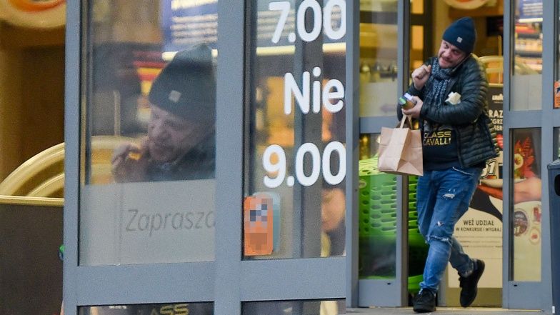 Bartosz Żukowski na zdrowych zakupach