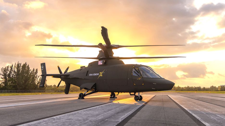 Śmigłowiec Raider X - wizualizacja