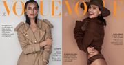 Naturalna Irina Shayk na dwóch okładkach brazylijskiego "Vogue'a"