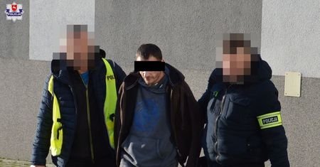 Zatrzymano sprawcę napadu na kantor sprzed dwóch miesięcy. 33-latek był zaskoczony, gdy do domu weszli policjanci