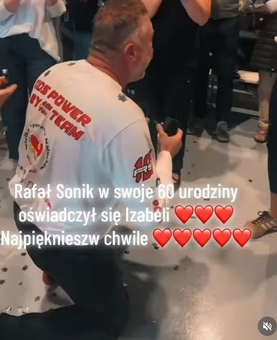 Rafał Sonik oświadczył się ukochanej 