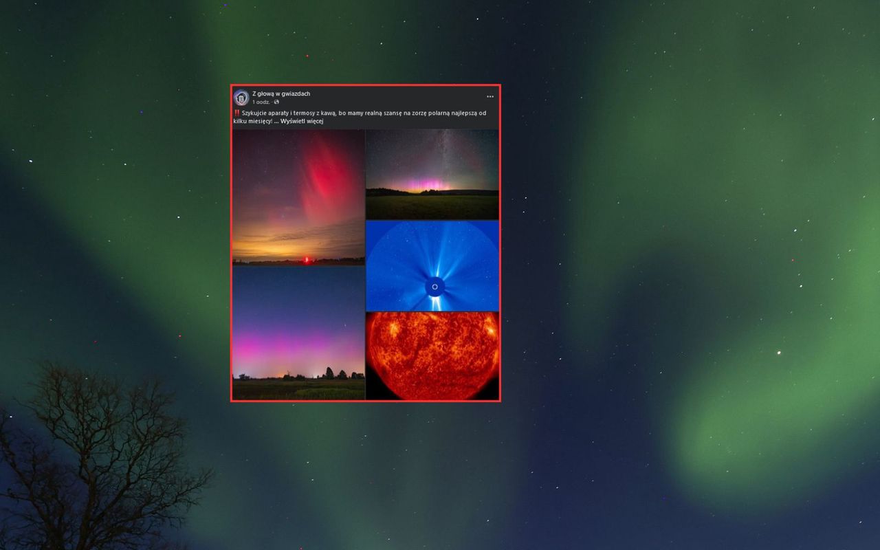Szykuje się spektakl na niebie. Najlepsza zorza od miesięcy