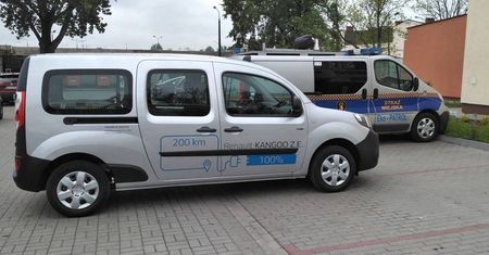 Straż miejska w Lublinie testuje elektryczne auto. Zasięg na pełnej baterii 200 km