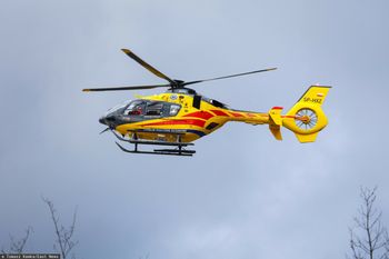 Pilot śmigłowca LPR oślepiony laserem. Groźna sytuacja w Warszawie