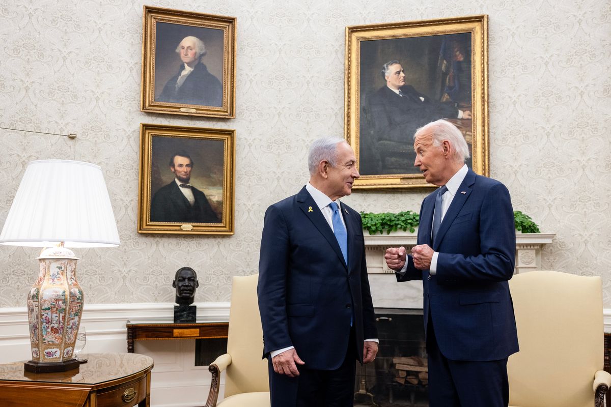 Benjamin Netanjahu i Joe Biden