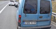 Jechał Zakopianką slalomem. Kierowca i pasażer kompletnie pijani