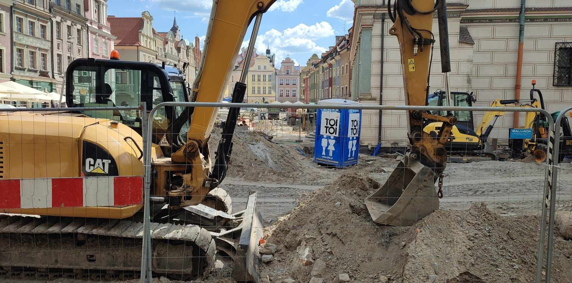 W Poznaniu trwa remont Starego Rynku