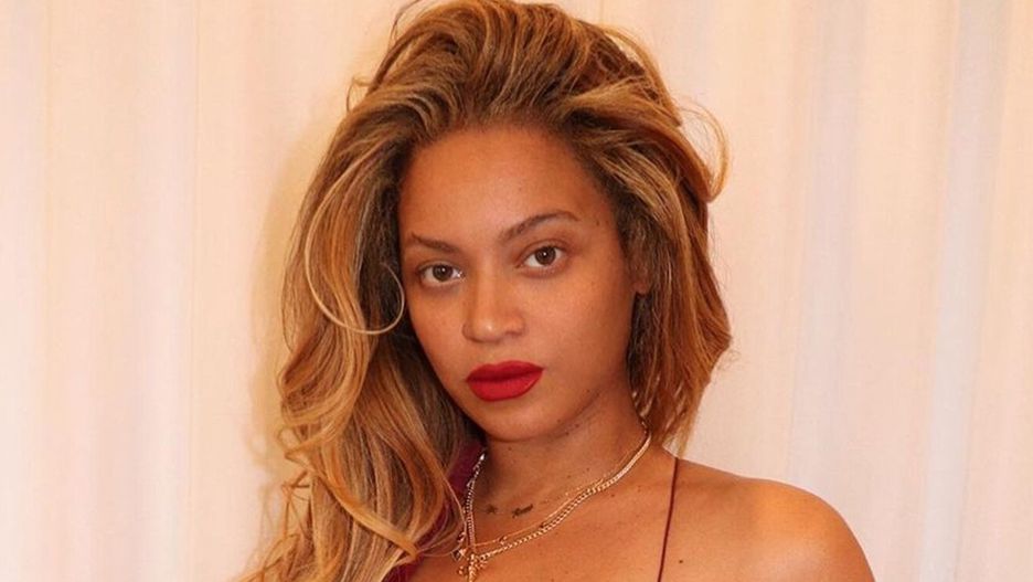 Beyonce w nagiej sukienceInstagram/beyonce
