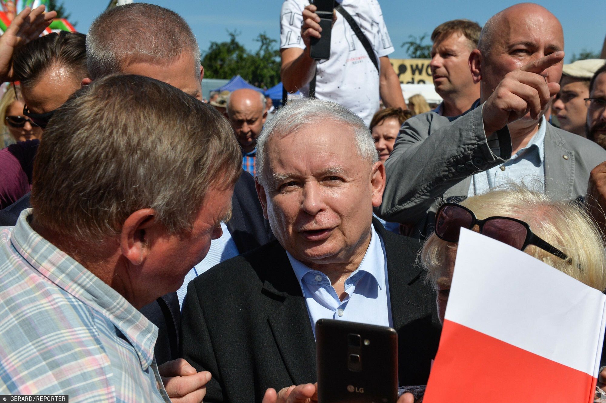 Piknik rodzinny z Jaros?awem Kaczy?skim w Dygowie
03.08.2019 Dygowo Piknik Rodzinny z udzialem Prezesa PiS Jaroslawa Kaczynskiego N/z Jaroslaw Kaczynski Fot. Gerard/REPORTER
Gerard/Reporter