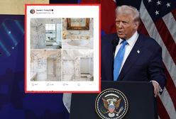 Trump pochwalił się remontem łazienki w Białym Domu