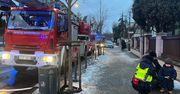 Sopot: Pożar hali garażowej przy ul. Łokietka. Ewakuowano 60 osób