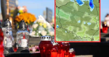 Wszystkich Świętych. Pogoda. Nowa, amerykańska prognoza