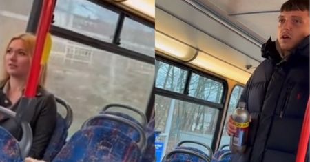 Jechała pustym autobusem, aż stało się to. Nagranie jest hitem TikToka