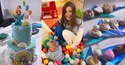 Joanna Opozda świętuje ROCZEK Vincenta: piniata, królicze uszka, dwupiętrowy tort z bobasem... (ZDJĘCIA)