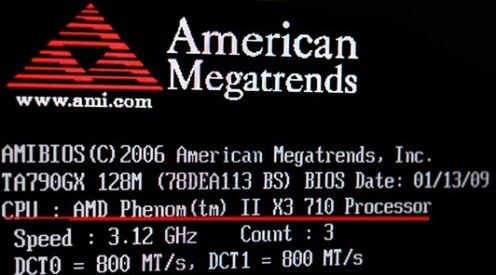 Phenom II X3 odblokowany do X4? 2