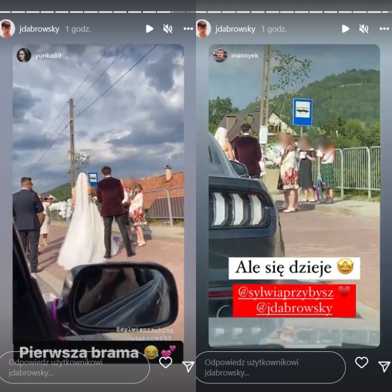 Sylwia Przybysz i Jan Dąbrowski są już po ślubie!