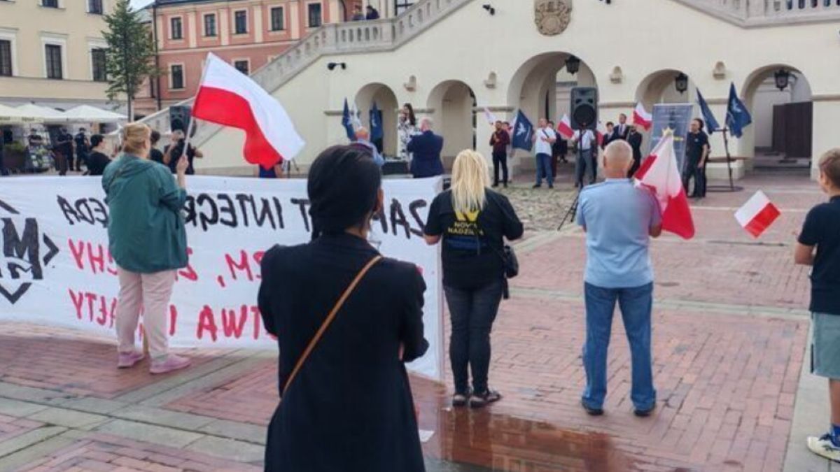 Jest akt oskarżenia wobec Oliwii O. po manifestacji w Zamościu