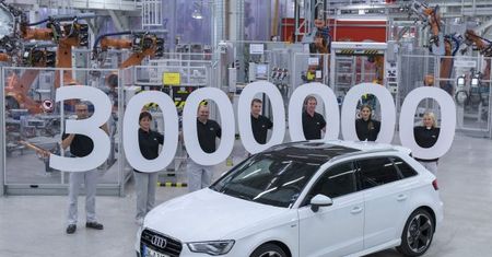 Audi wyprodukowało 3 mln egzemplarzy modelu A3