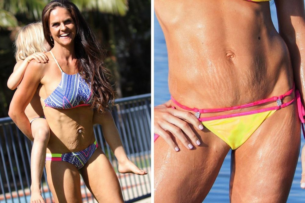 Sharny zaakceptowała swoje ciało po ciąży