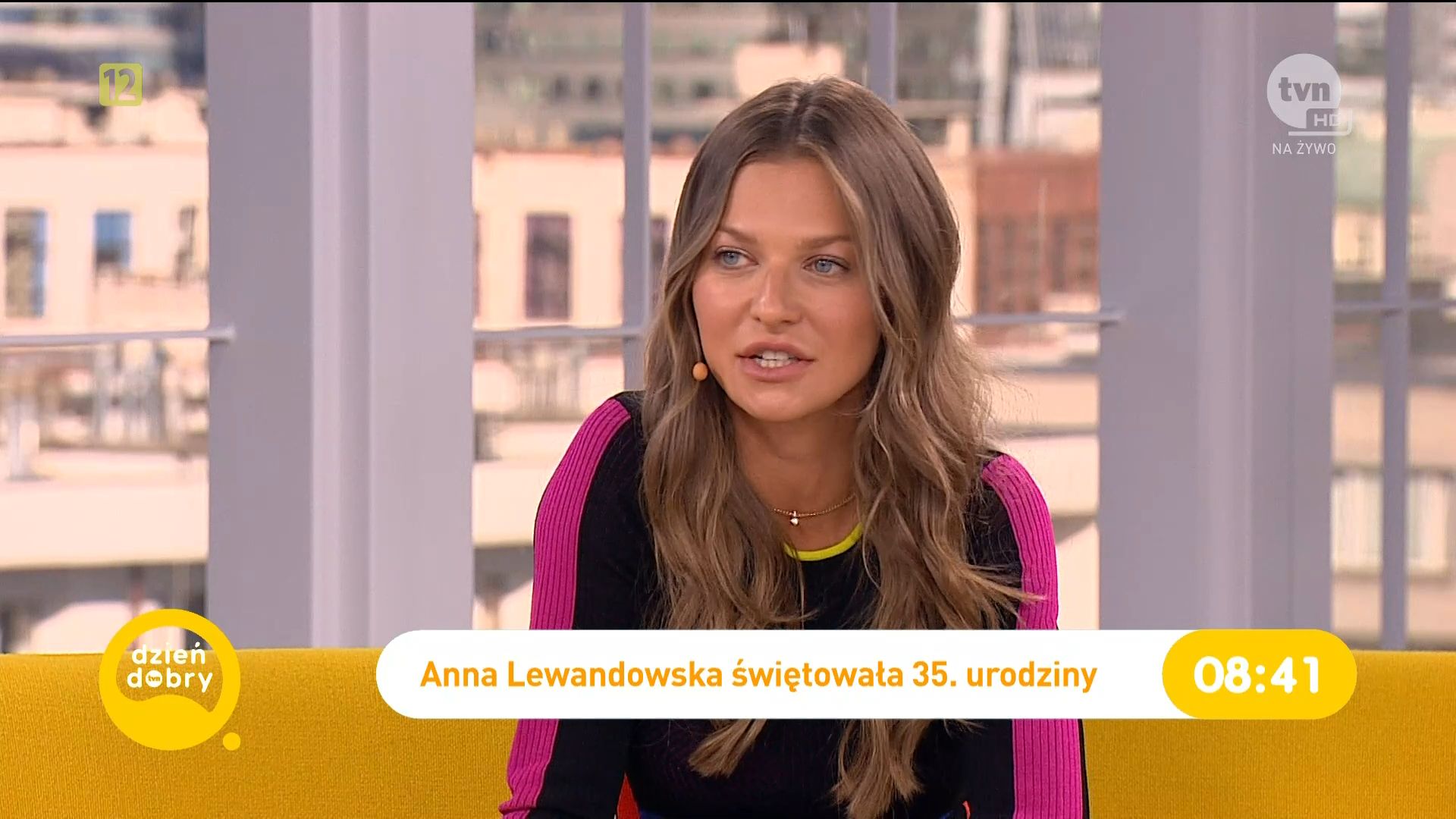 Anna Lewandowska pojawiła się w "Dzień dobry TVN"