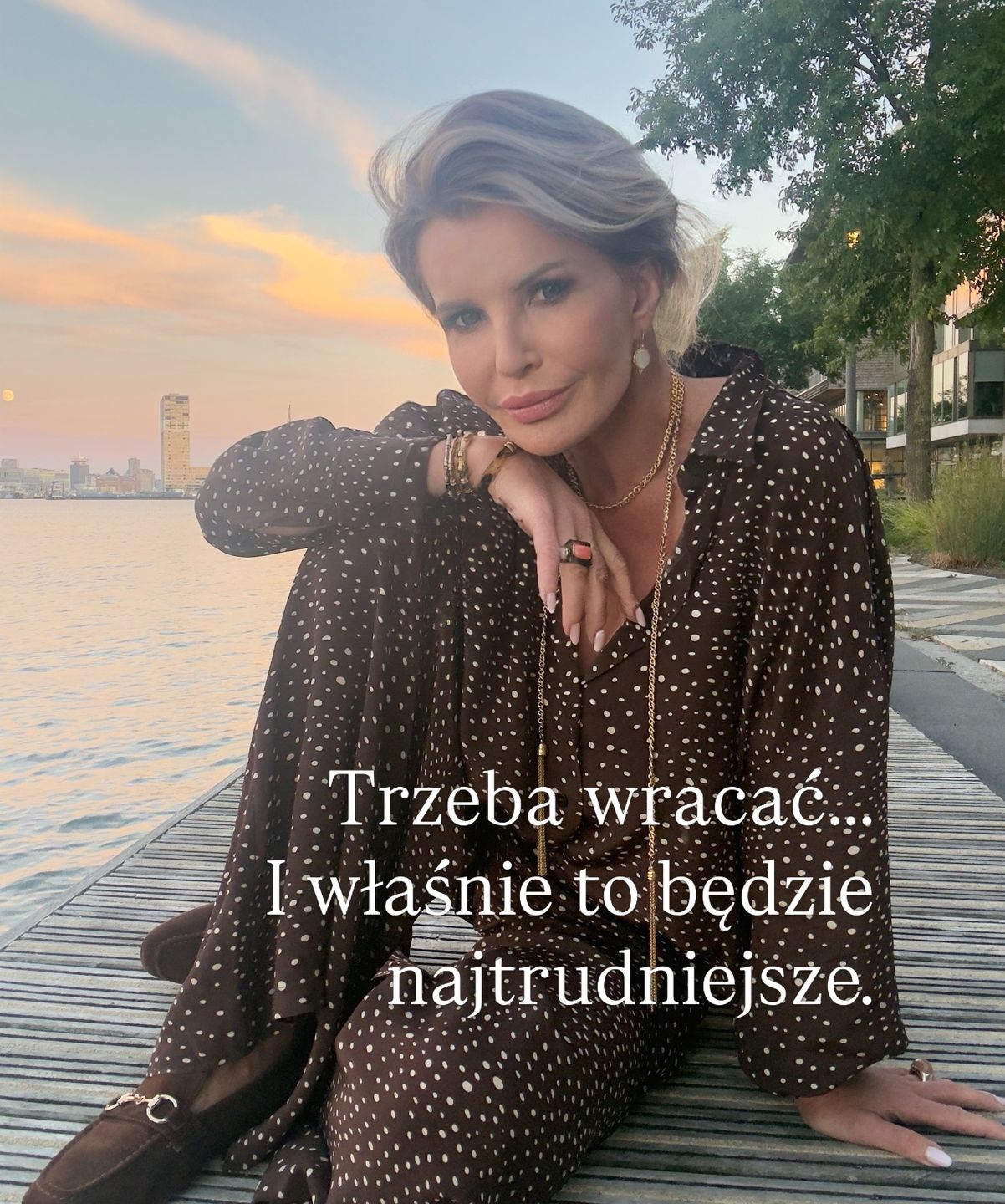 Joanna Racewicz z synem