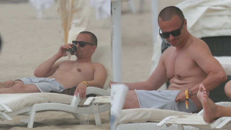 Marcin Hakiel wypoczywa w Sopocie
