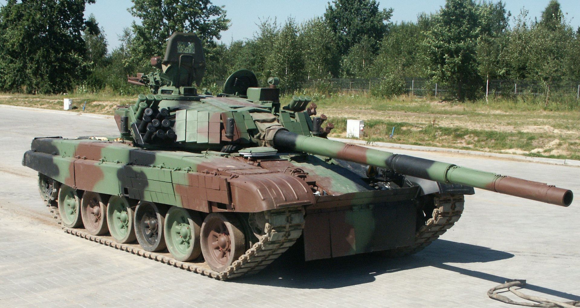 Polska głęboka modernizacja T-72 - czołg PT-91 Twardy