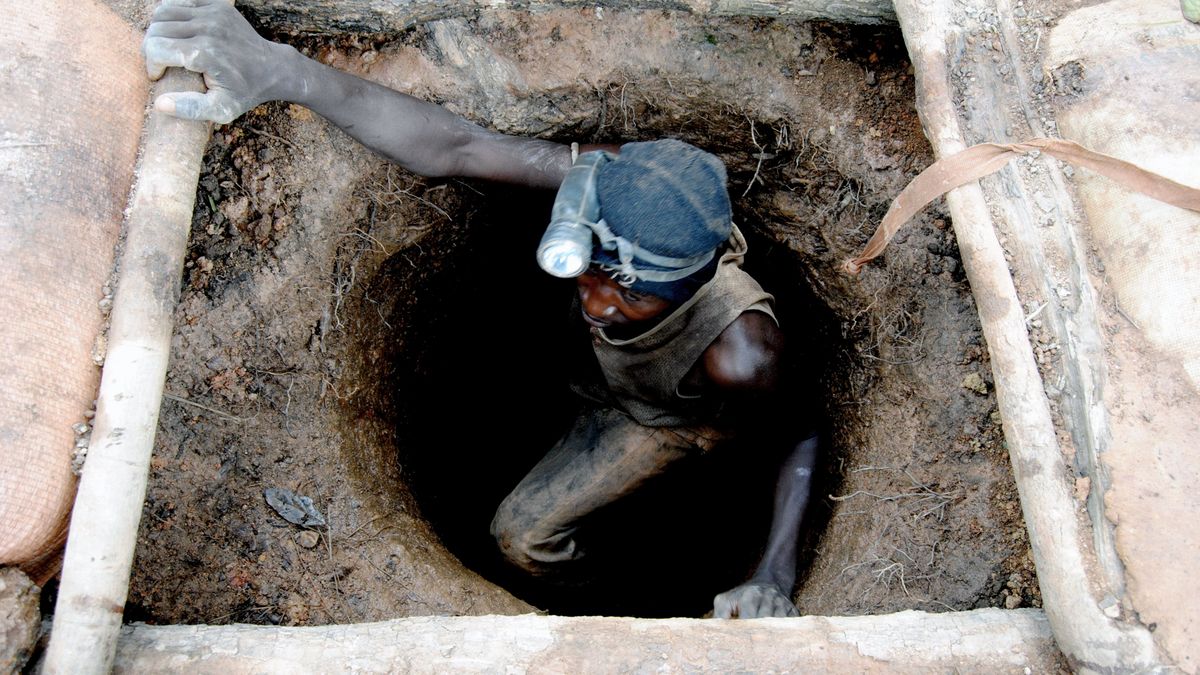 W rzemieślniczych kopalniach złoti na starych wyrobiskach w Mali