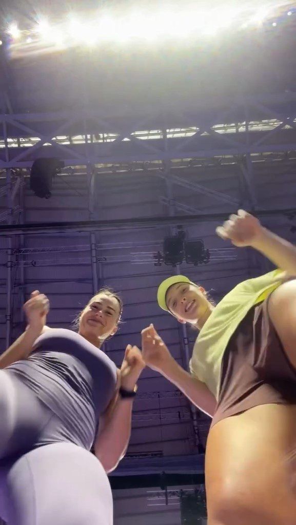 Aryna Sabalenka i Iga Świątek