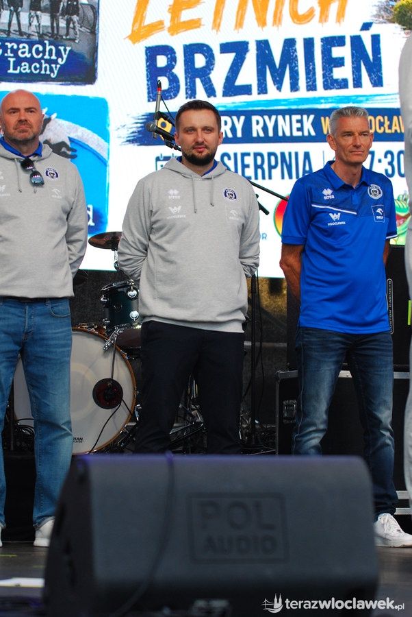 Finał Letnich Brzmień - prezentacja Anwilu Włocławek