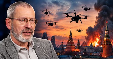 Płk Lewandowski o wojnie dronów na Ukrainie. "Rosja to wygra"