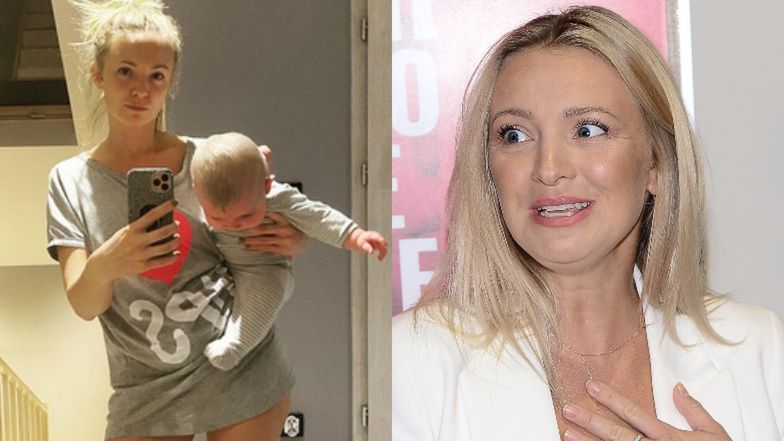 Barbara Kurdej Szatan rozmyśla nad byciem atrakcyjną dla męża pięć miesięcy po porodzie