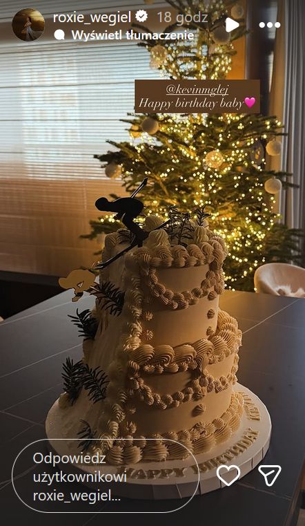 Roksana Węgiel świętuje urodziny Kevina Mgleja
