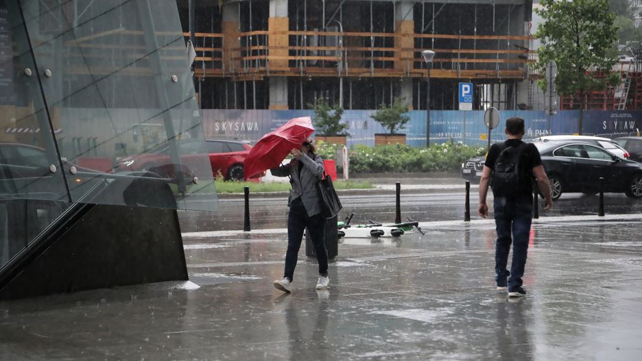 Warszawa. Pogoda. W środę może padać