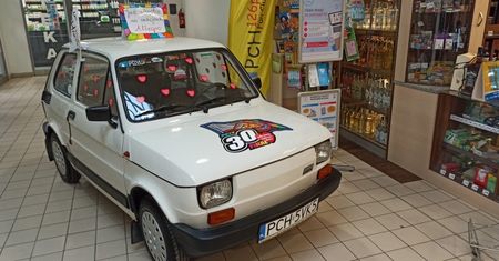 Chodzieski "maluch" wystawiony na WOŚP