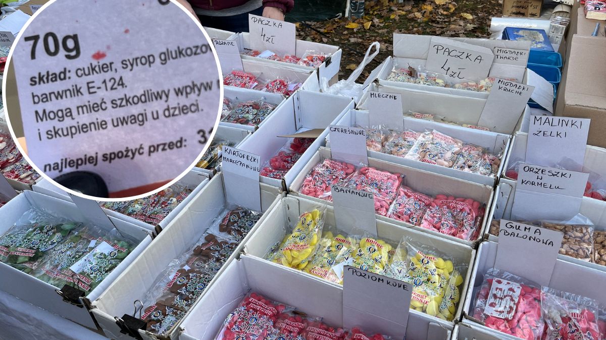 Takie słodycze sprzedawano przy okazji 1.11 przy cmentarzu