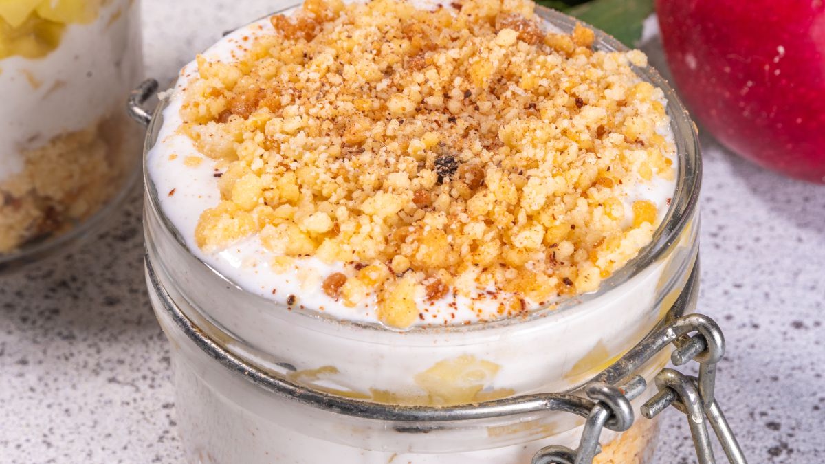 Szarlotka bez pieczenia 