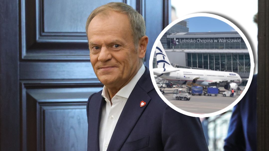 Donald Tusk mówił na konferencji także o Lotnisku Chopina