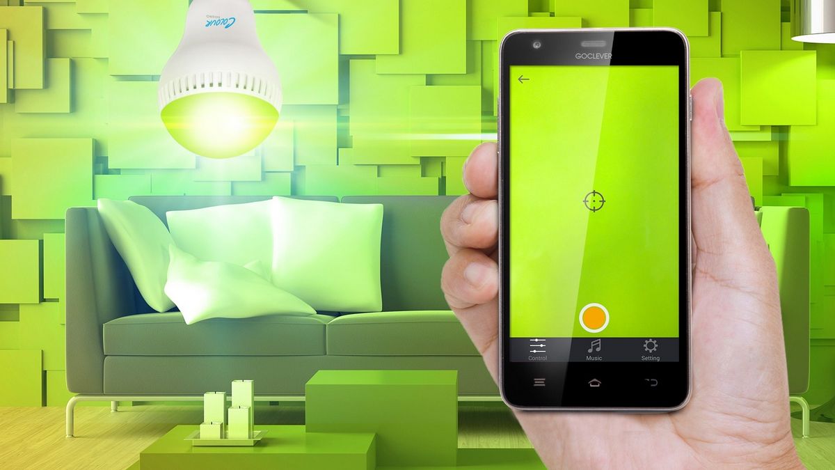 Goclever Bulb Colour Sound – żarówka LED RGB z głośnikiem Bluetooth 1