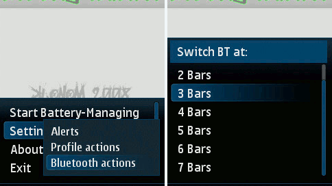 Bateria na ukończeniu? Telefon włączy tryb oszczędny (Symbian) 1