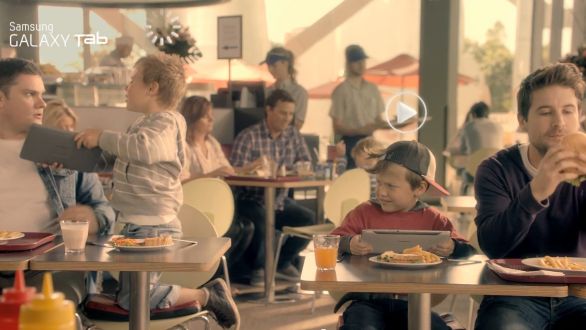 Samsung naśmiewa się z powolnego iPada [wideo] 1