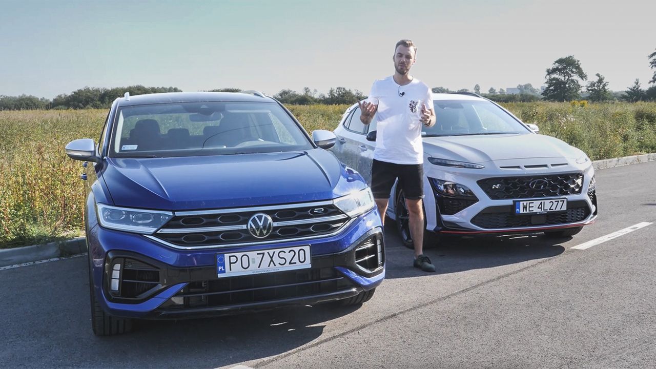 Test: Hyundai Kona N vs. VW T-Roc R – co na tor i do przedszkola?