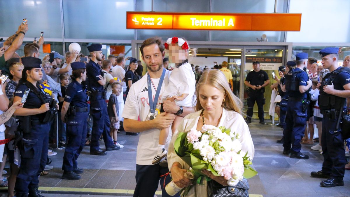 Grzegorz Łomacz z żoną Aleksandrą 